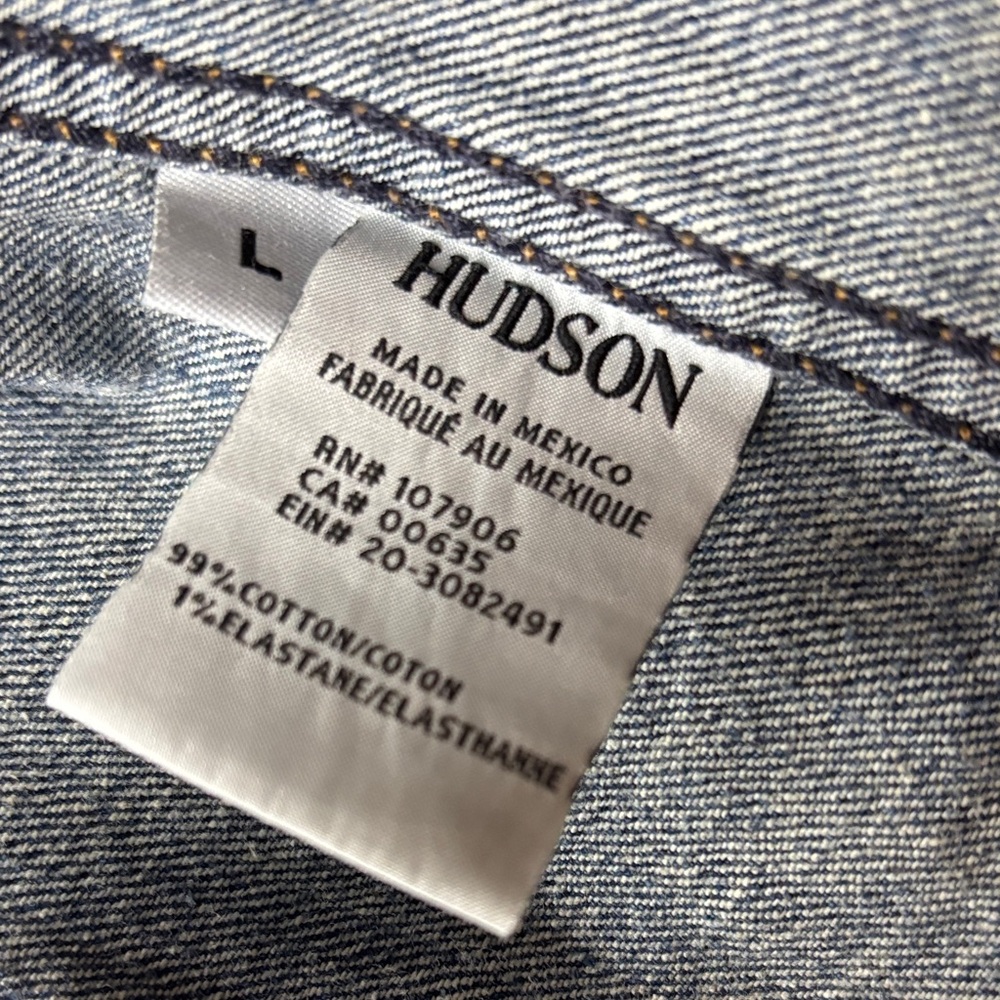 Hudson Jeans Blue Denim Jacket - Picture 7 of 8